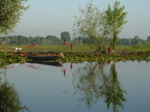 Plus loin de la ville, le lac est un havre de paix