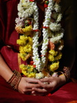 Mariage brahmine, la mariée. Jagheshwar