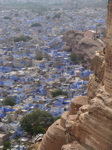 Jodhpur, la « ville bleue ». Rajasthan