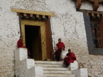 Dzong (monastère) de Punakha. Bhoutan