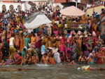 Les bords du Gange. Varanasi / Bénarès