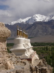 Stupas du palais de Shey