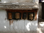 Rouleaux de prière au monastère d'Alchi